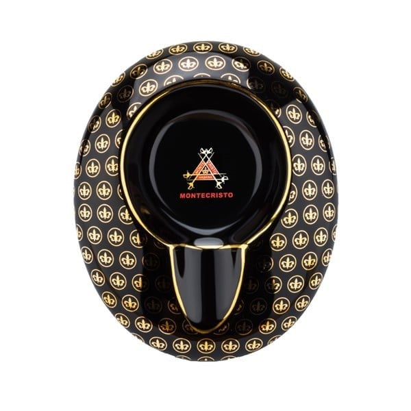 Montecristo Tekli Oval Seramik Puro Küllüğü Siyah