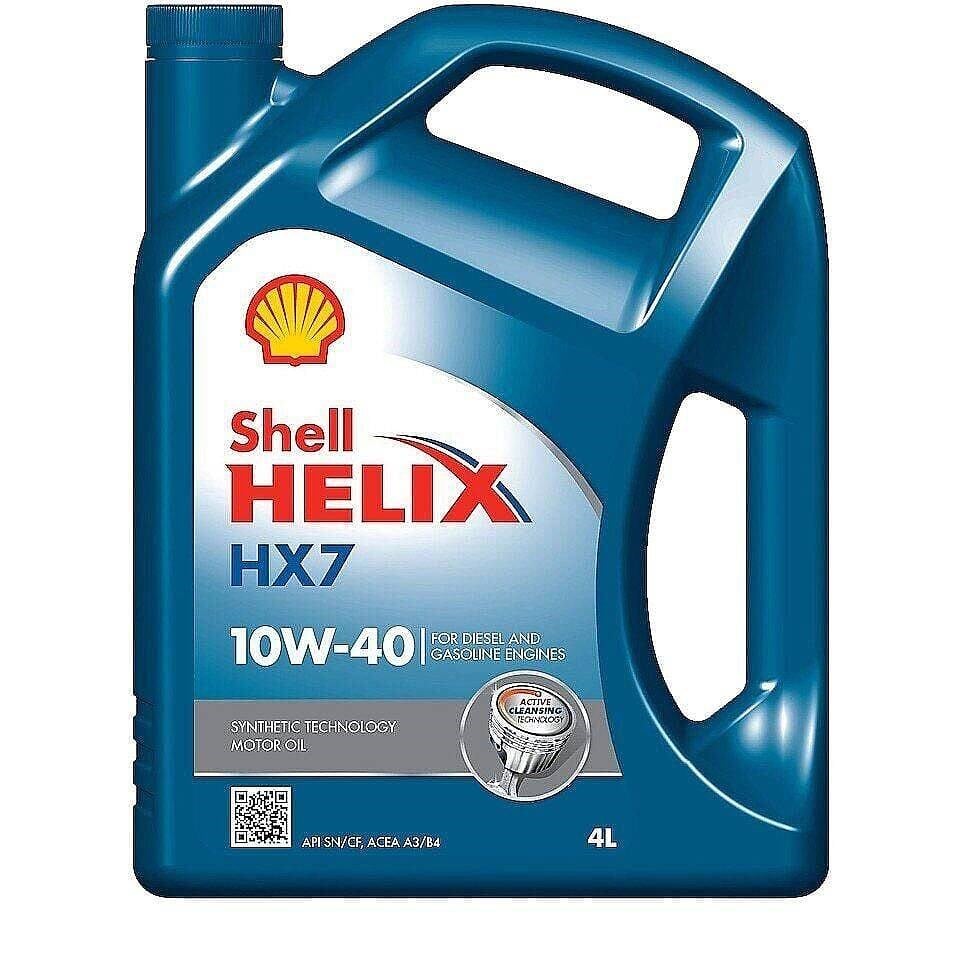 SHELL HELIX HX7 10W-40 4 LT