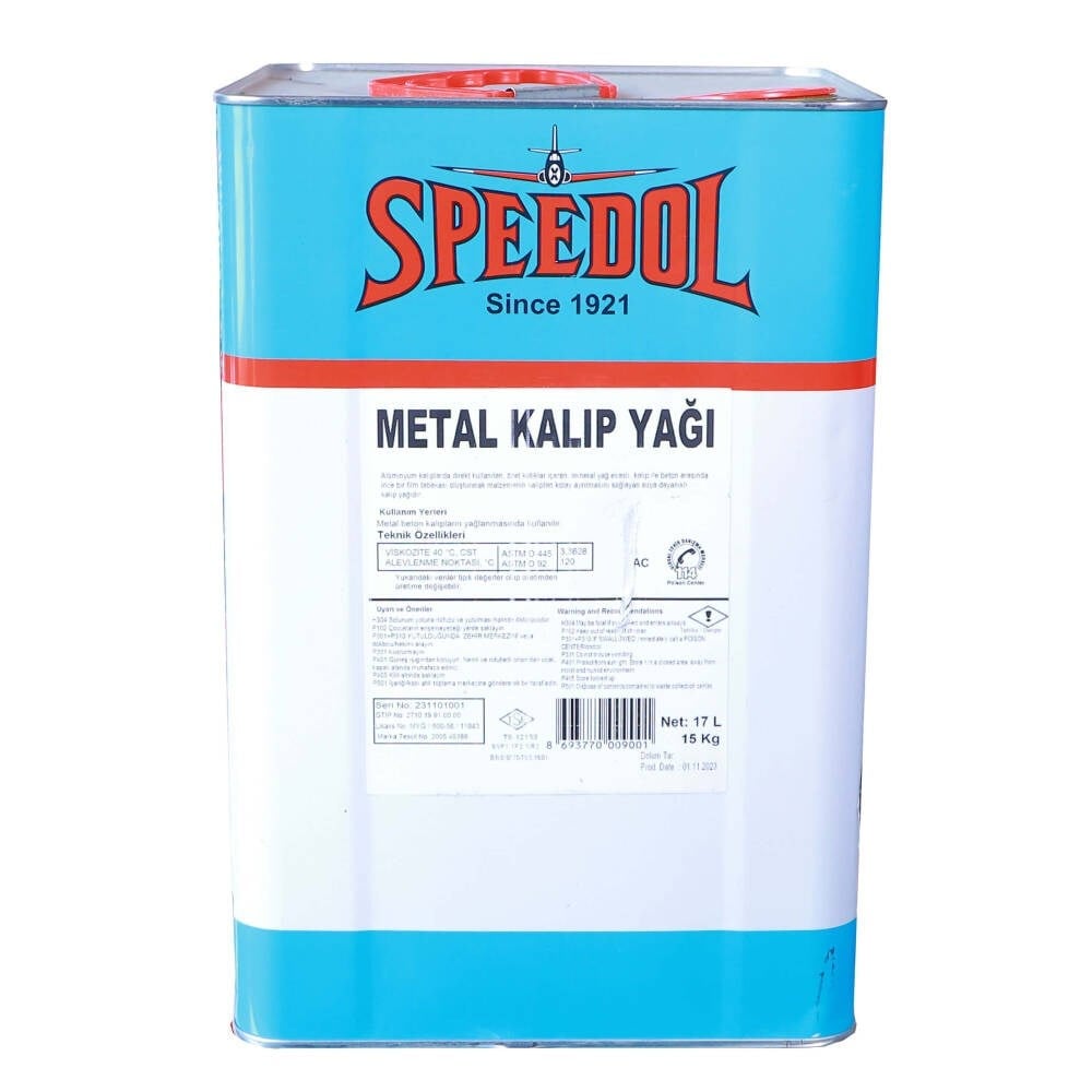 Speedol Metal Kalıp Yağı 15 KG