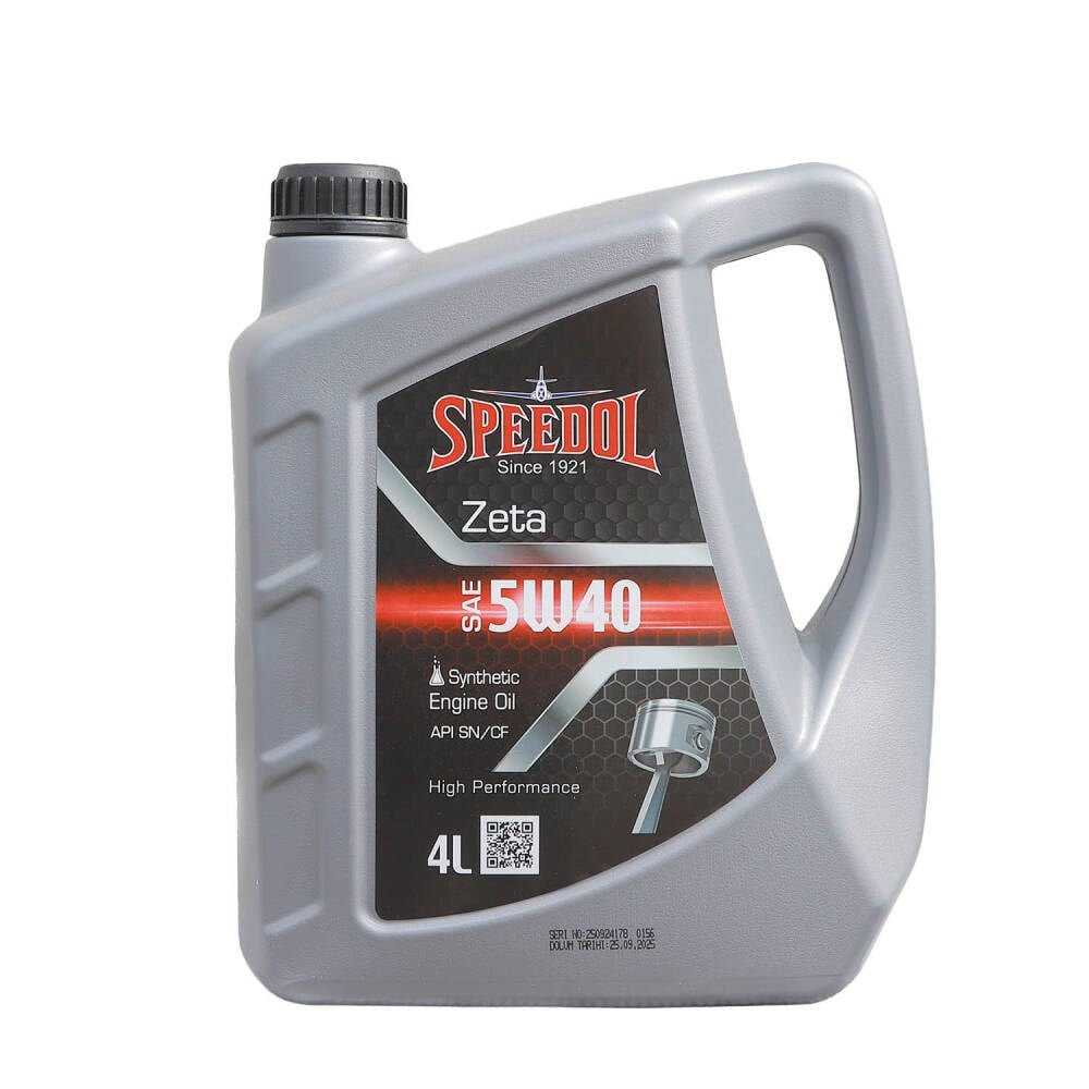 Speedol Zeta 5W-40 Tam Sentetik SN/CF Motor Yağı 4 LT