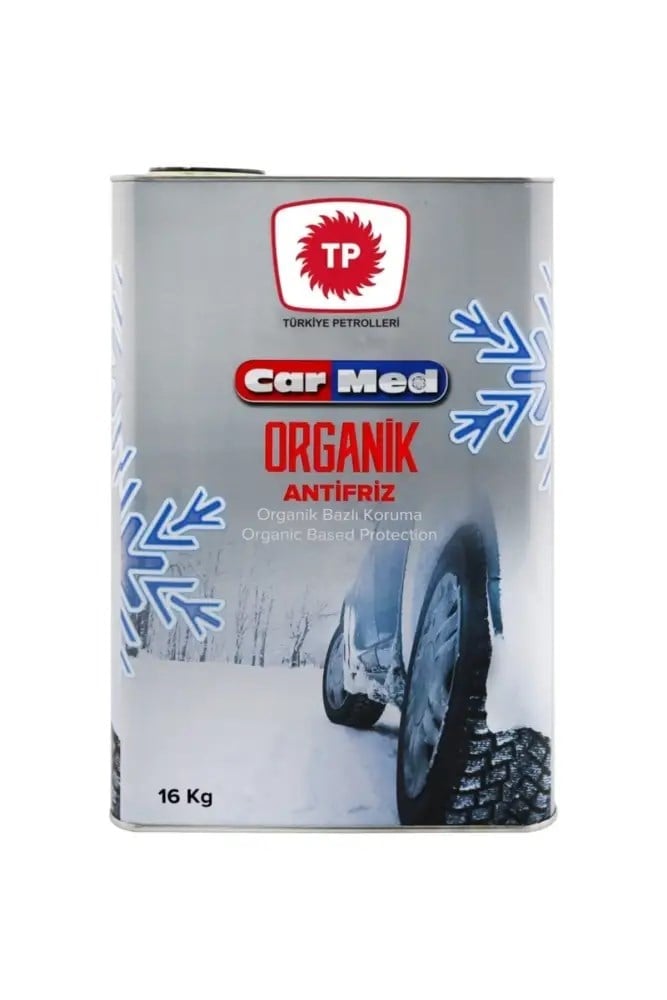 TP Carmed Uzun Ömürlü Antifriz Kırmızı Organik 16 KG