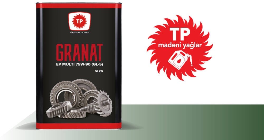 TP Granat EP 75W-90 GL-5 Dişli Yağı 16 KG
