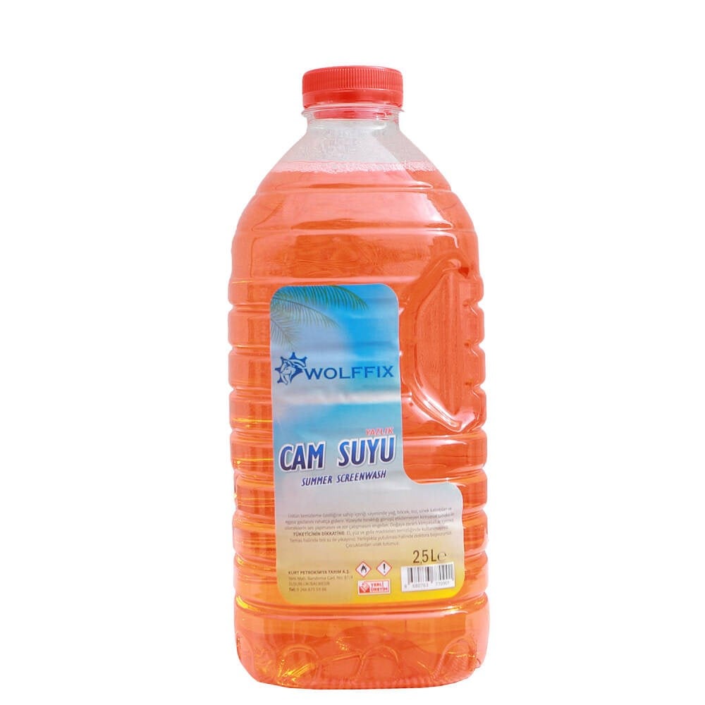 Wolffix Yazlık Cam Suyu 2.5 LT