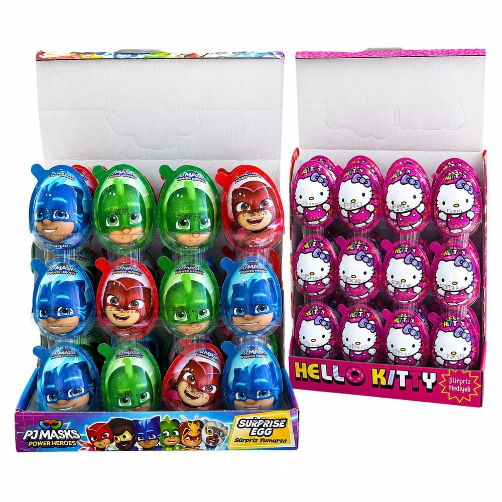 HELLO CITY PJMAKS YUMURTA LİSANSLI 24 LÜ