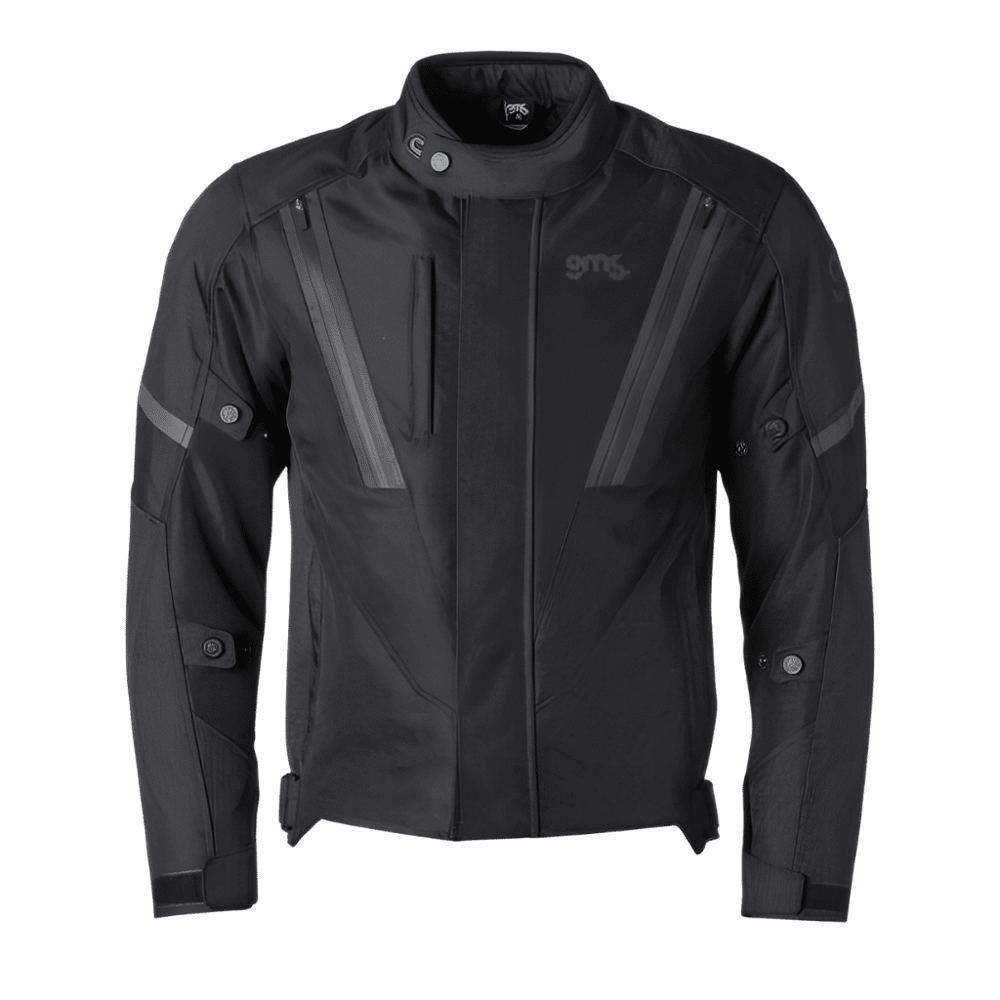 Gms Avon WP Man Black Motosiklet Ceketi
