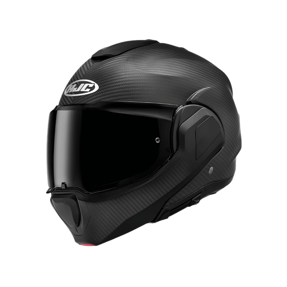 HJC F100 Carbon Çene Açılır Motosiklet Kaskı Mat Siyah