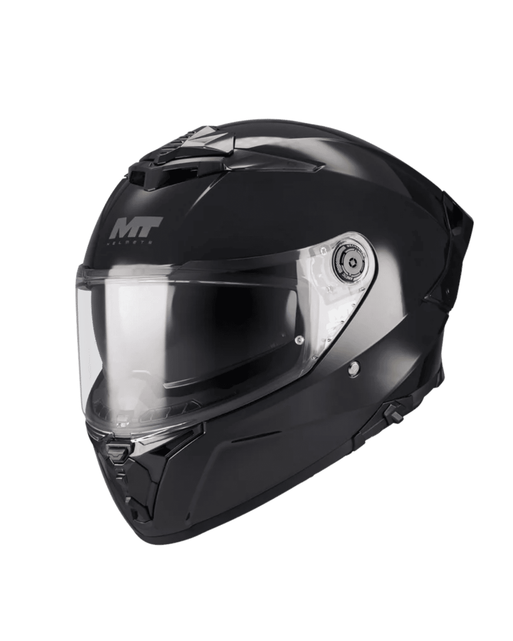 MT Helmets Thunder 4R SV Pure A1 Parlak Kapalı Motosiklet Kaskı