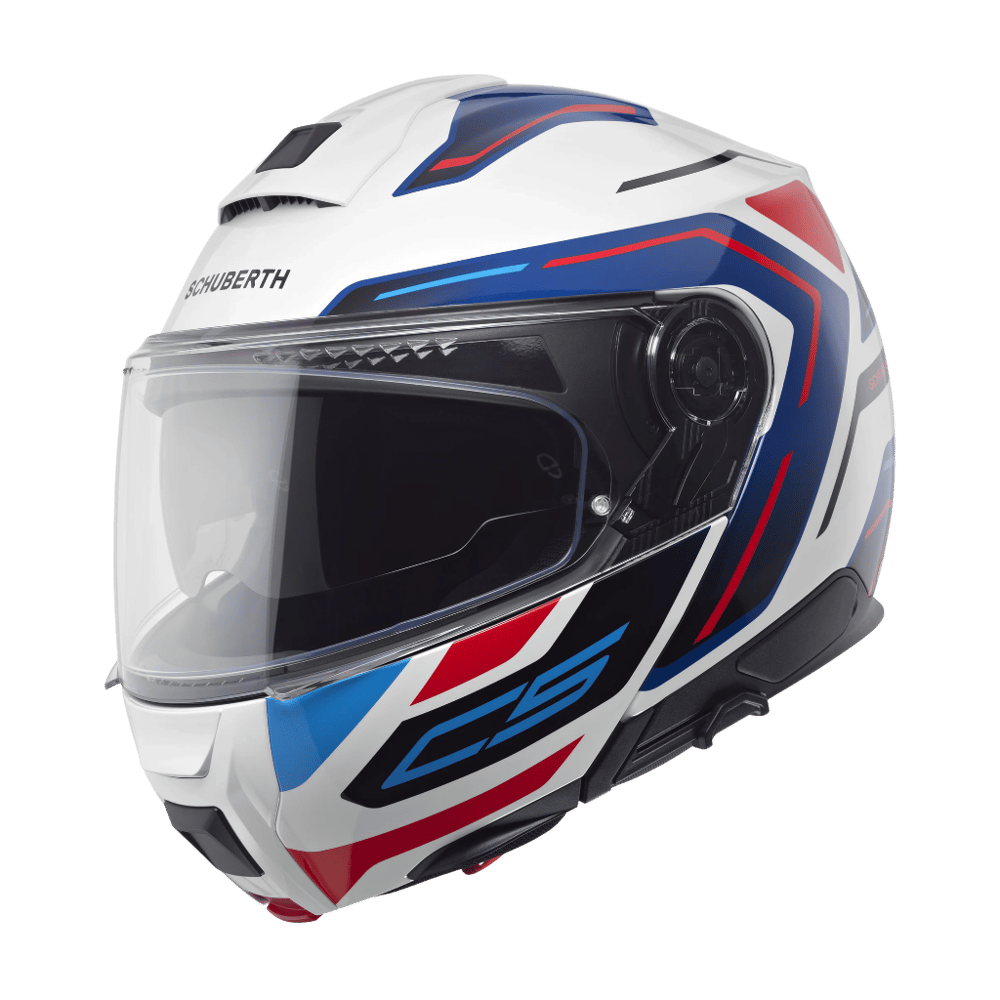 Schuberth C5 Çene Açılır Motosiklet Kaskı Omega White
