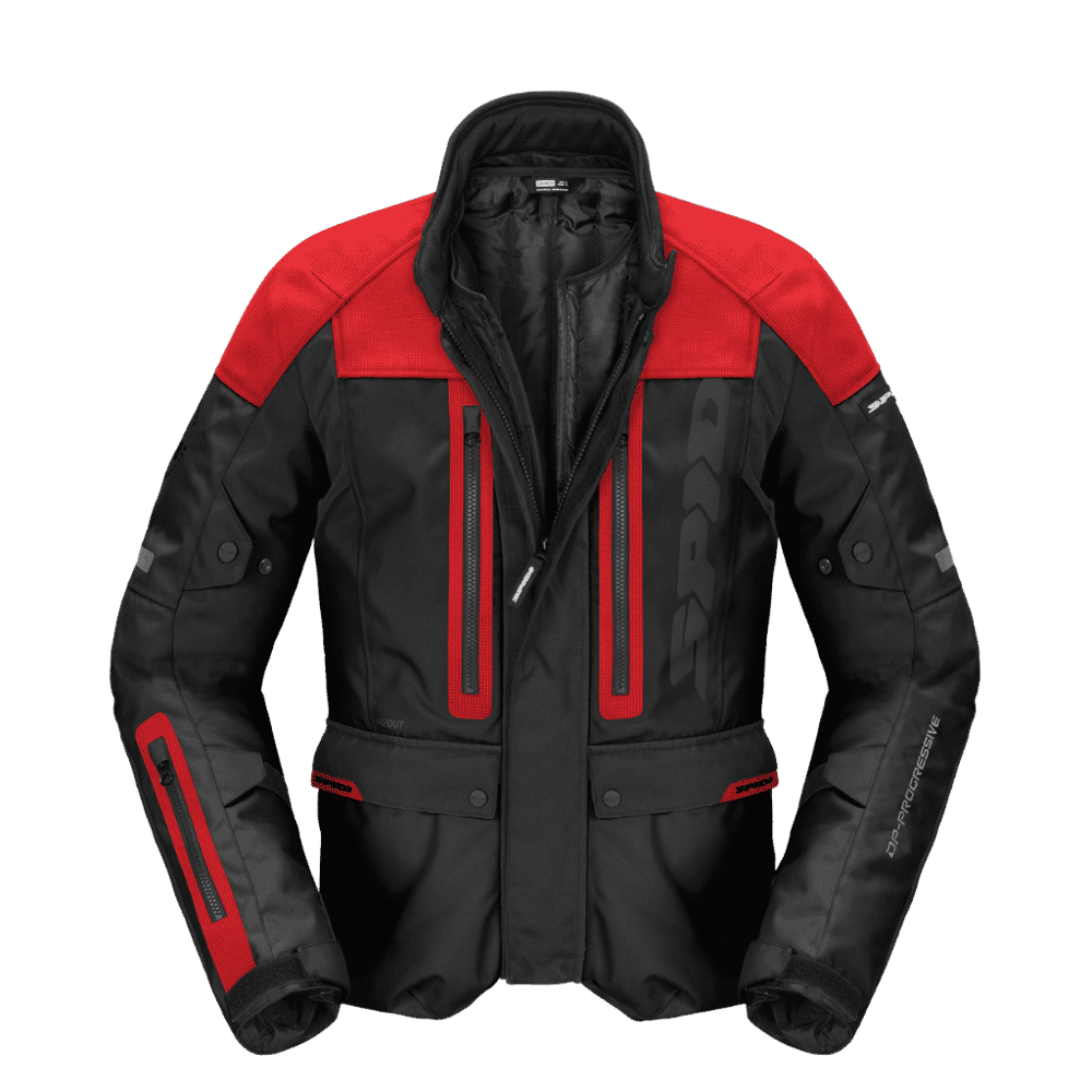 Spidi Traveler 3 Evo H2Out Su Geçirmez Motosiklet Montu - Kırmızı