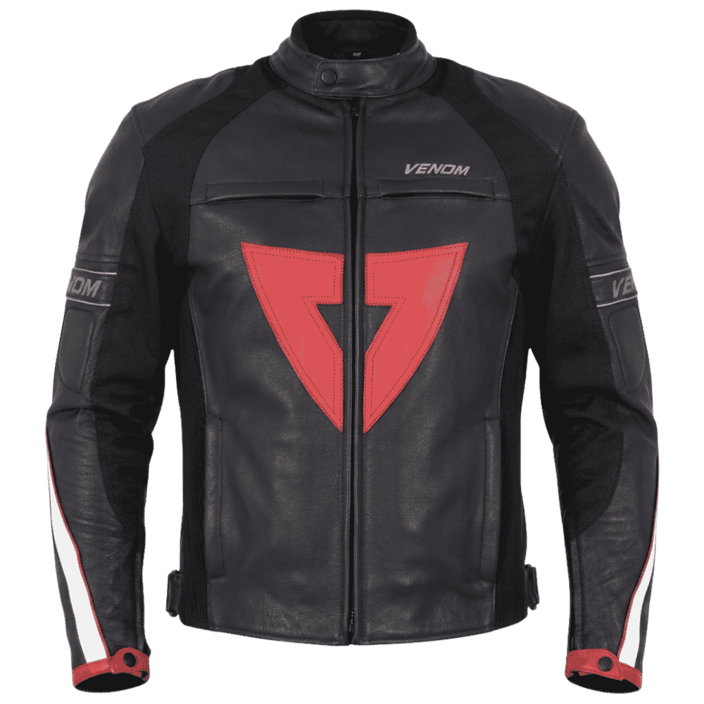Venom D1 Racing Siyah Deri Mont