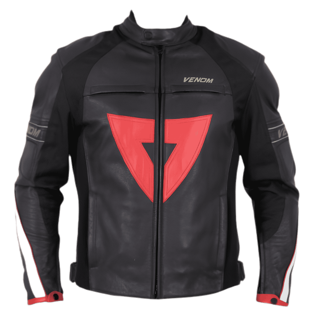 Venom D1 Racing Siyah Deri Mont