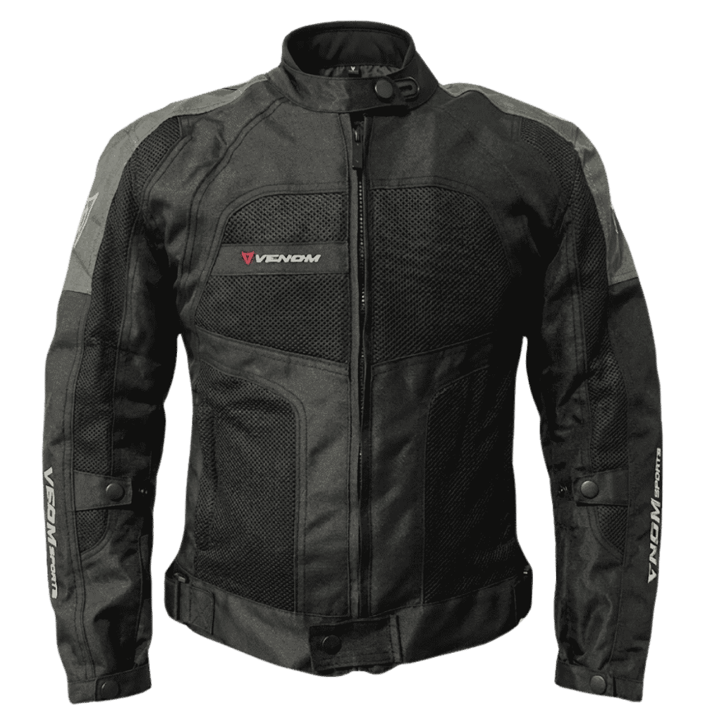 Venom Dynamic Lady Siyah Motosiklet Mont