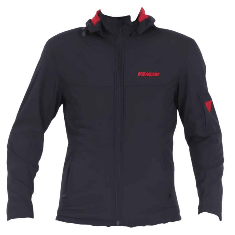 Venom Jaws Softshell Siyah Mont