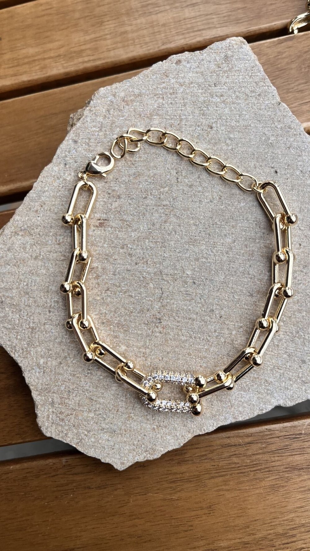 14K Tiffany Desen Bileklik