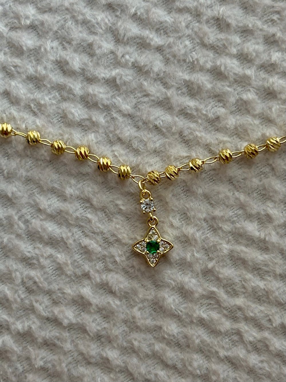 Yıldız Charmlı Gold Halhal