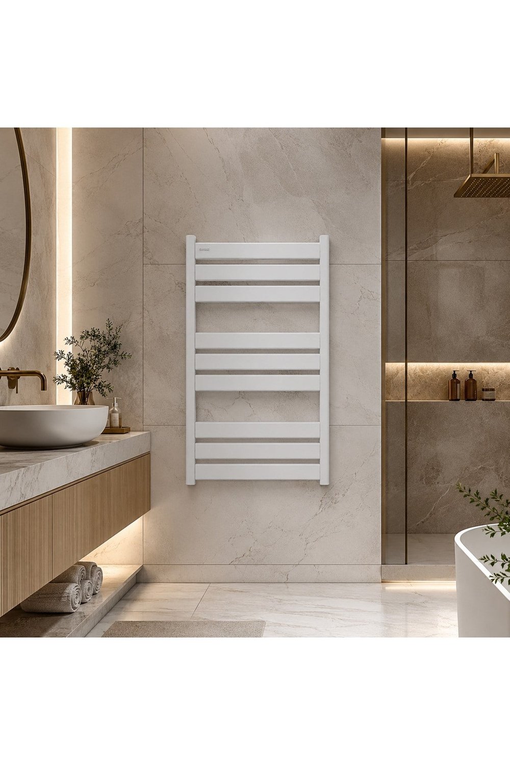 Alüminyum Beyaz 50x90 Petsa Slim Havlupan