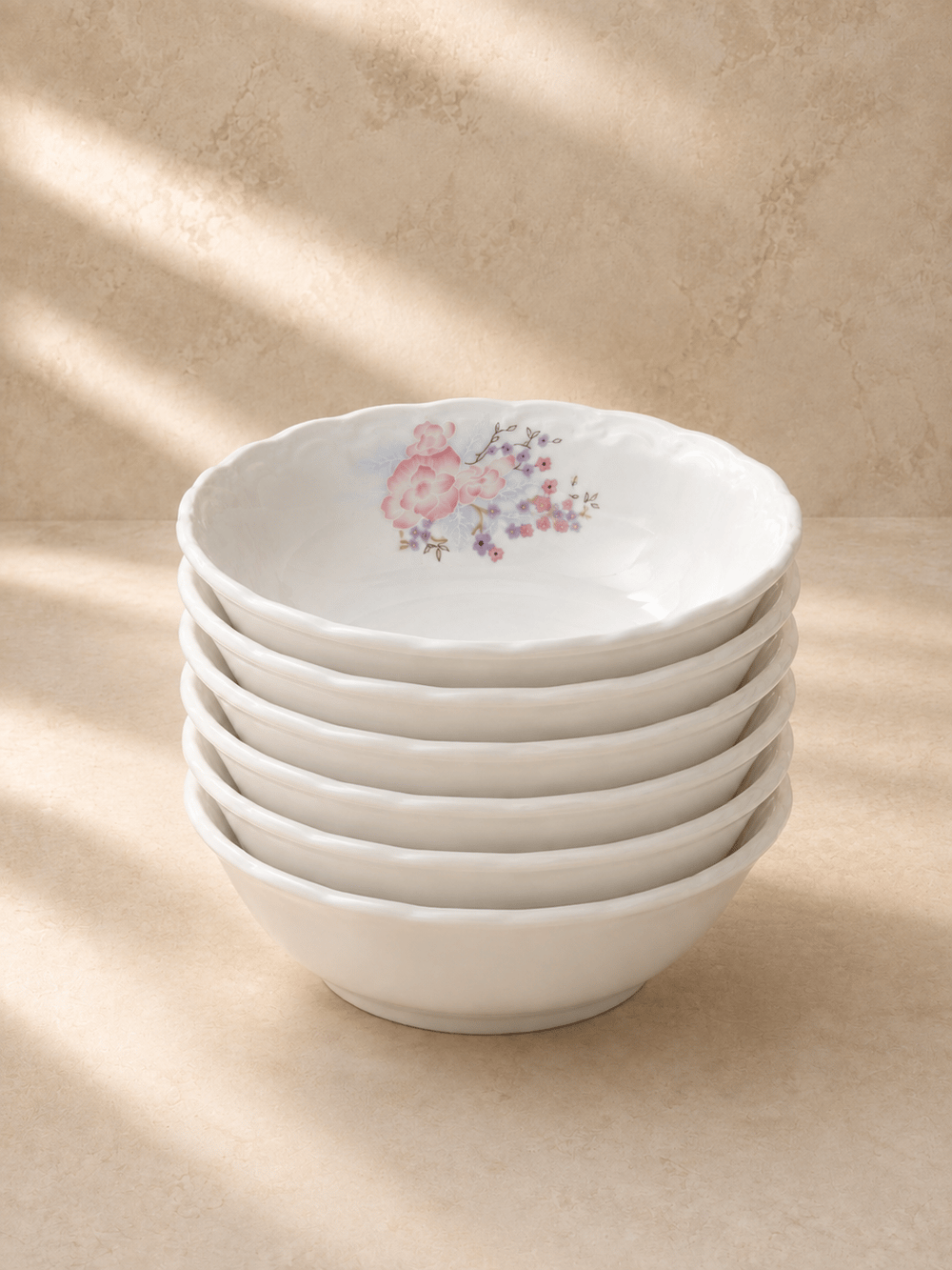Glorya 17 cm Çukur Tabak 6 Adet