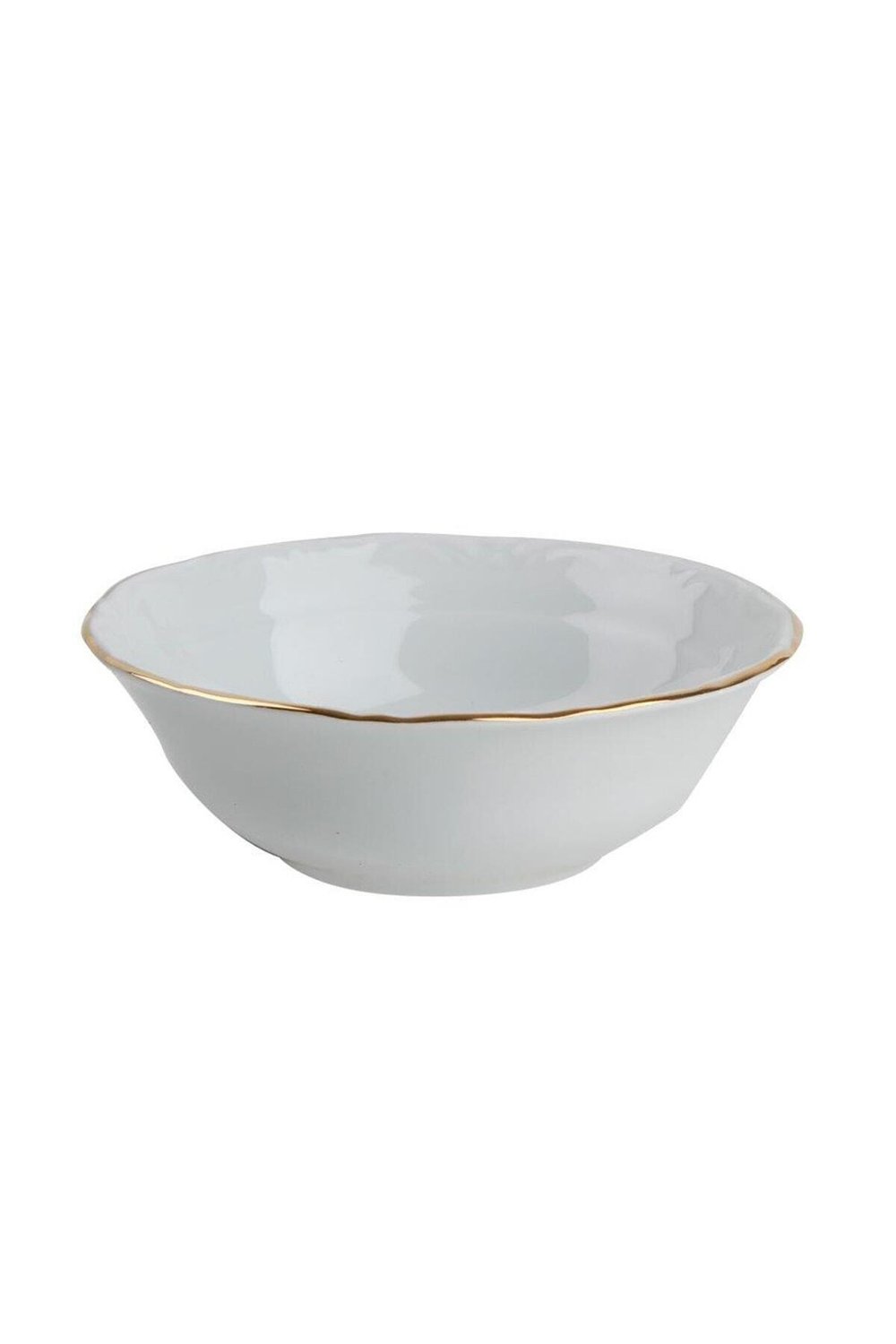 Porselen 12'li Altın Yaldız 13 Cm Kase Prl017