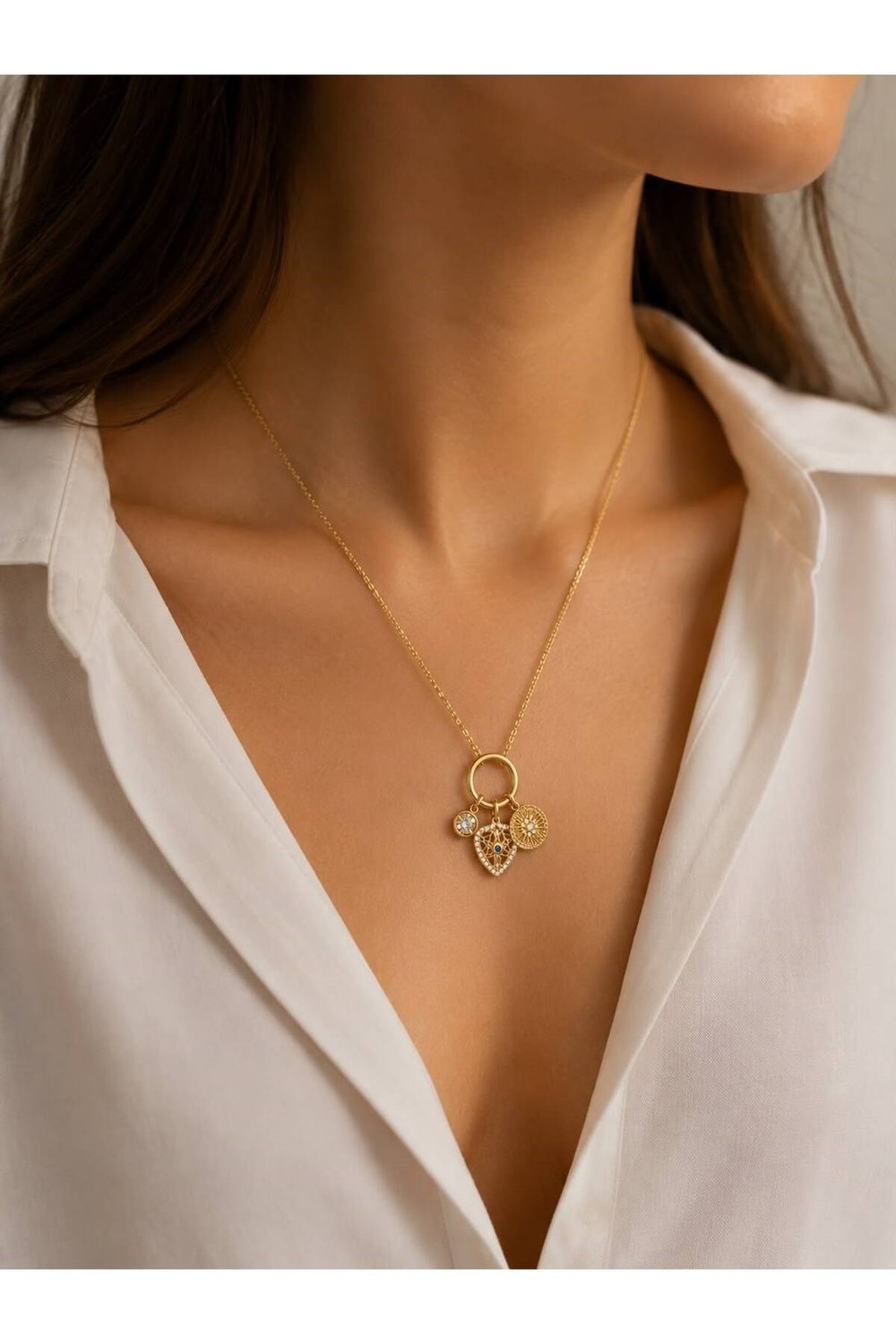 KADIN CHARM KOLYE