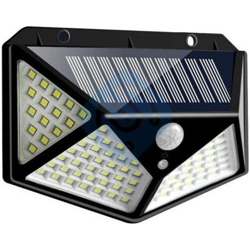 100 Led Dış Mekan Solar Aydınlatma Fotoselli Solar Lamba