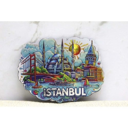 İstanbul temalı magnet (8*6 cm)