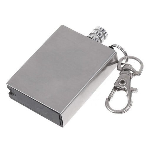 Zippo Benziniyle Çalışan Sonsuz Metal Kibrit & Anahtarlık