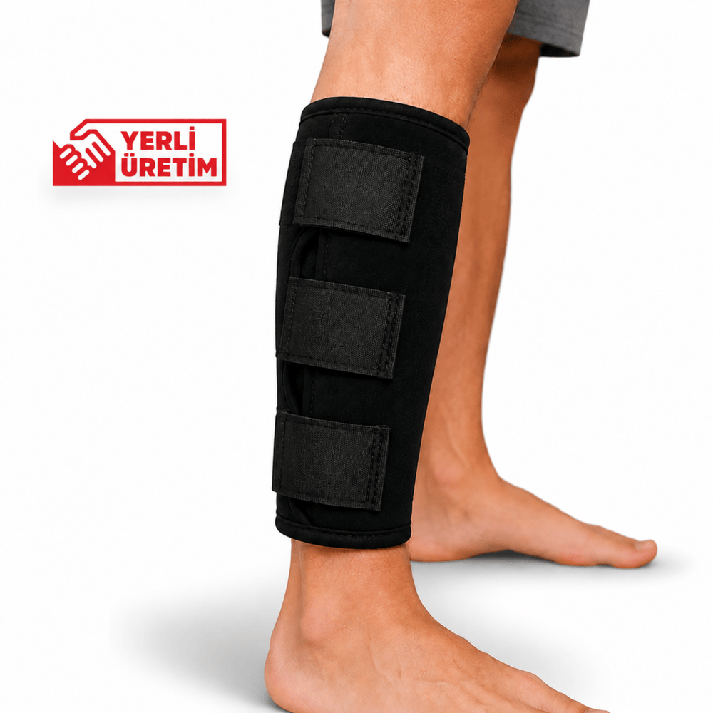 Ayarlanabilir Baldır Korsesi Neopren Baldır Bandajı Desteği - Sporcu & Koruyucu