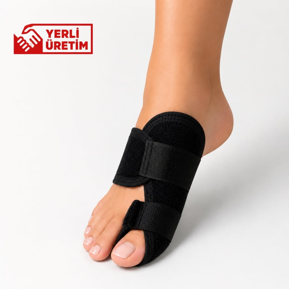 Halluks Valgus Gece Ateli Ayak Baş Parmak Bunyon Koruyucu Parmak Kemik Çıkıntısı İçin Aparat SAĞ/SOL