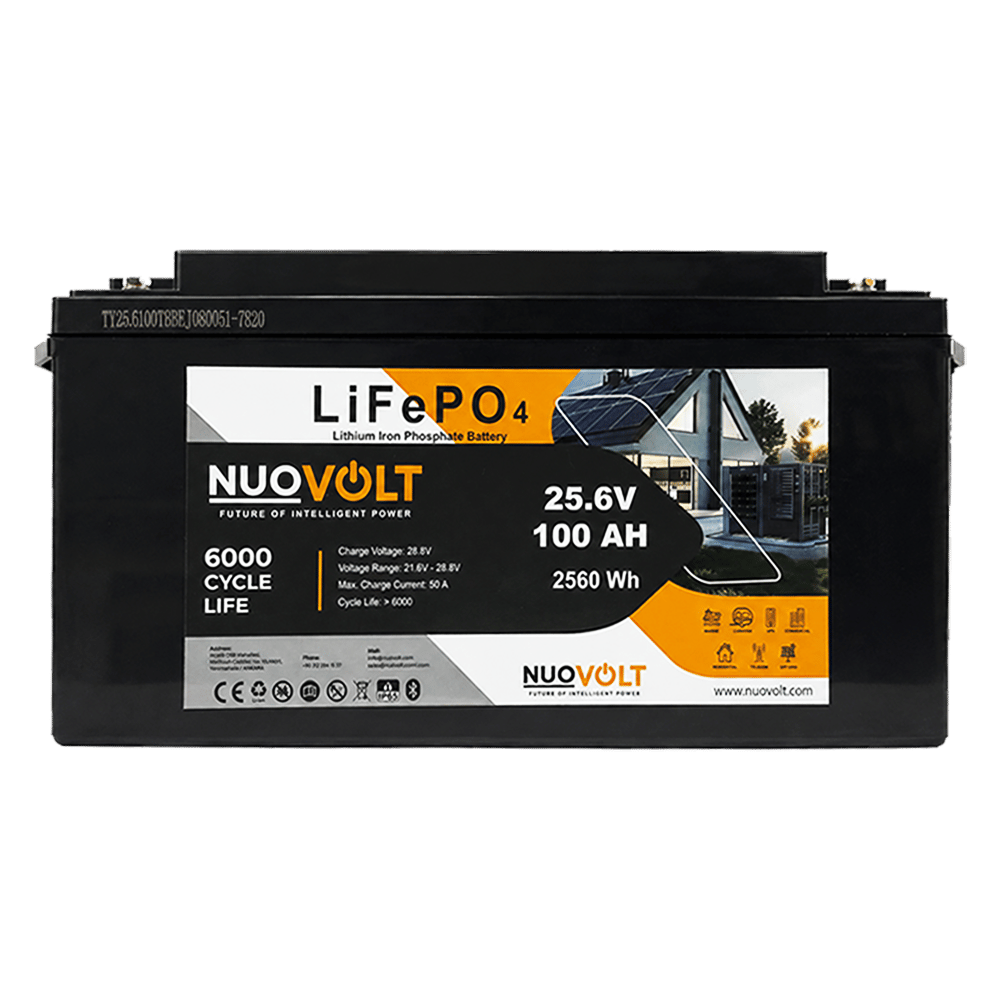 100AH 25.6V LFP LİTYUM BATARYA
