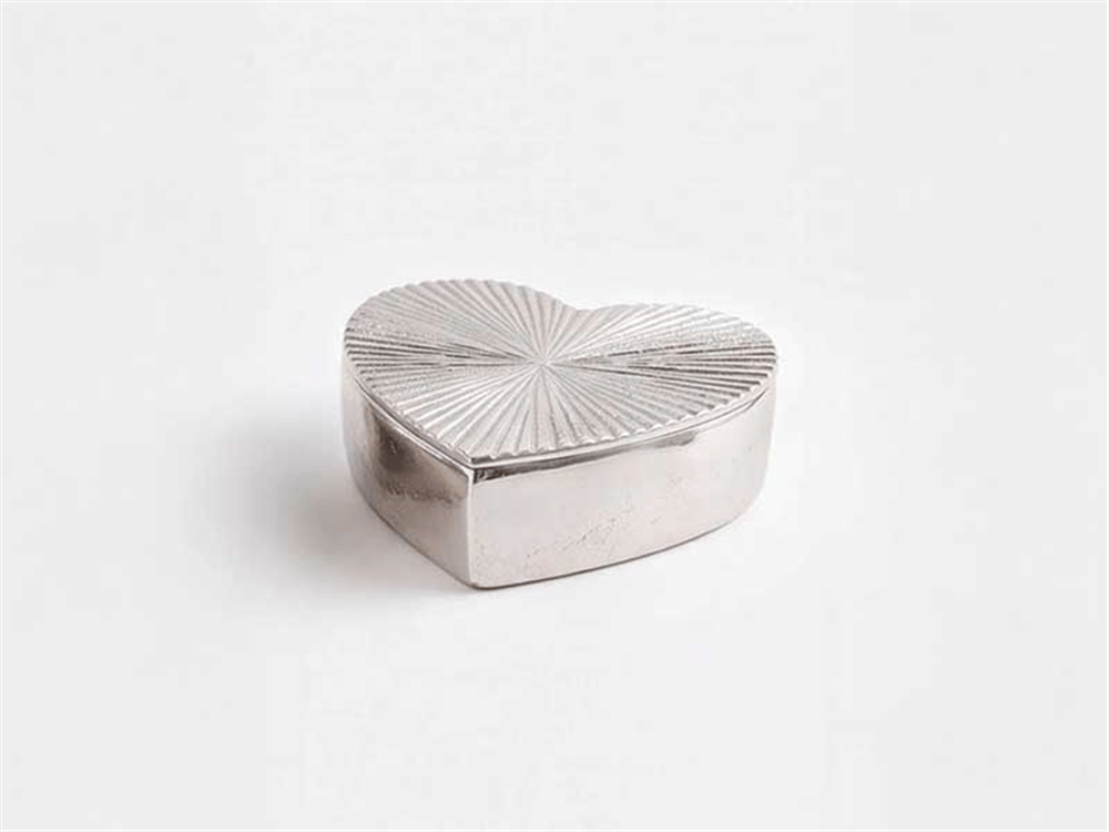 LOVE SILVER DEKORATİF KUTU BÜYÜK BOY 20x20x6