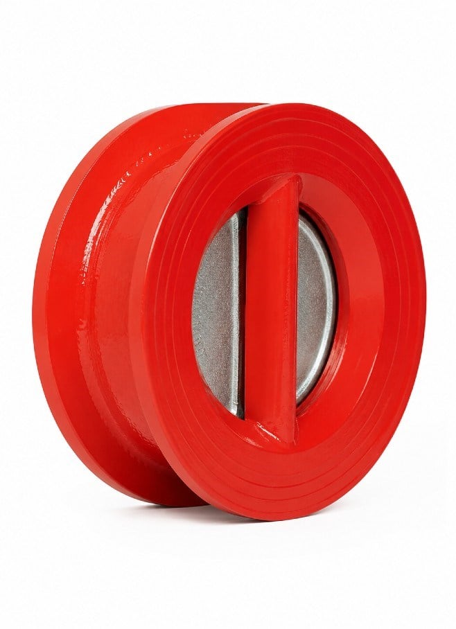 Çift Klapeli Çekvalf | Wafer Sfero Döküm | Nikel Dual Çift Klapeli PN16