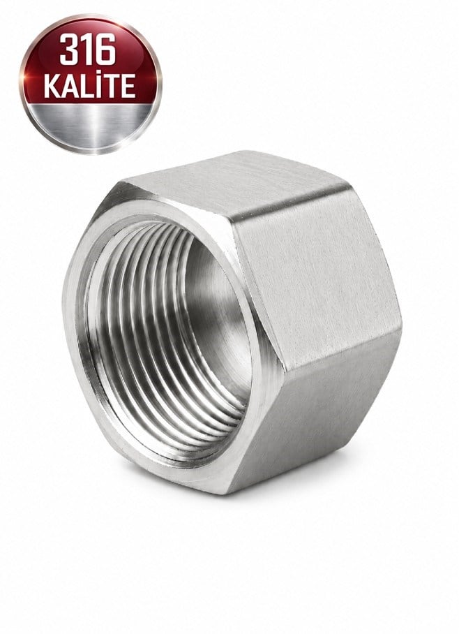 Paslanmaz Çelik Körtapa | Krom 316 Kalite | İç Dişli