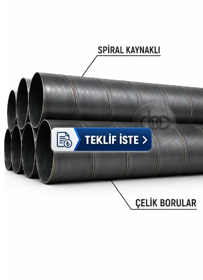 Spiral Kaynaklı Çelik Boru | St37