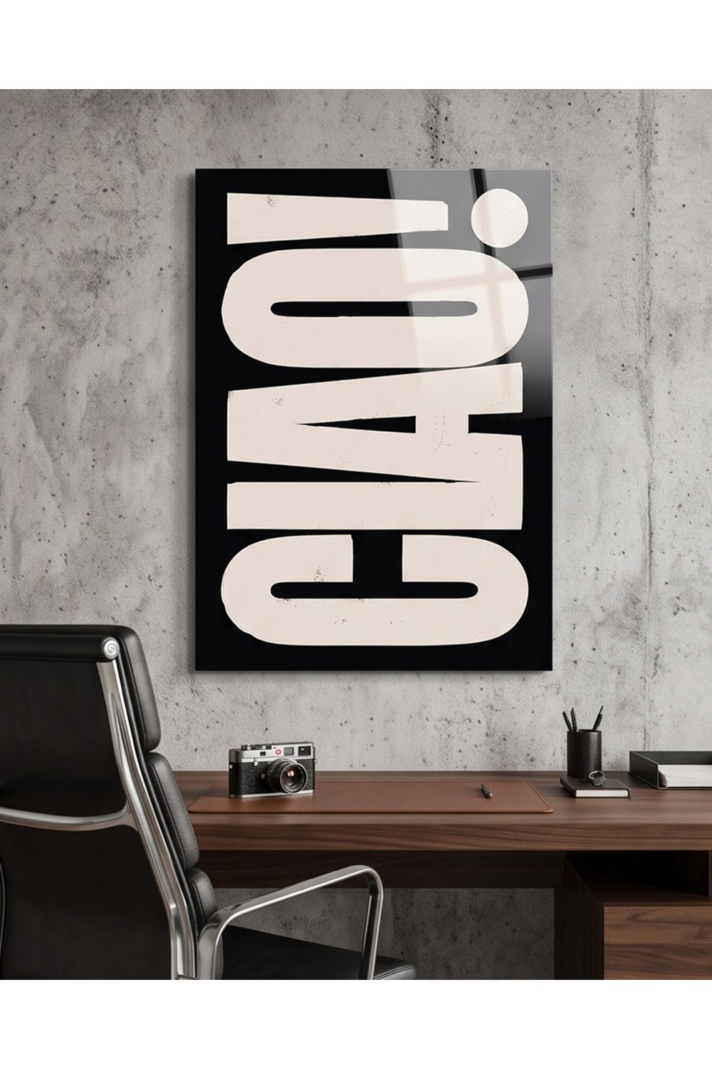 Ciao Typo Pleksi Tablo | Modern Minimal Duvar Dekoru