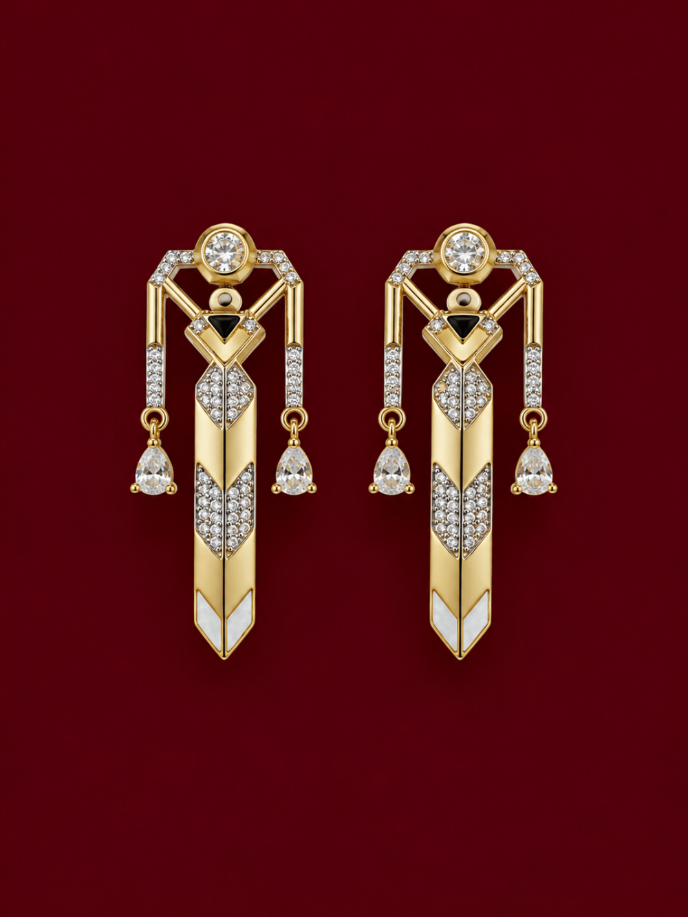Artemis Küpe (14 K Gold) (4 cm)