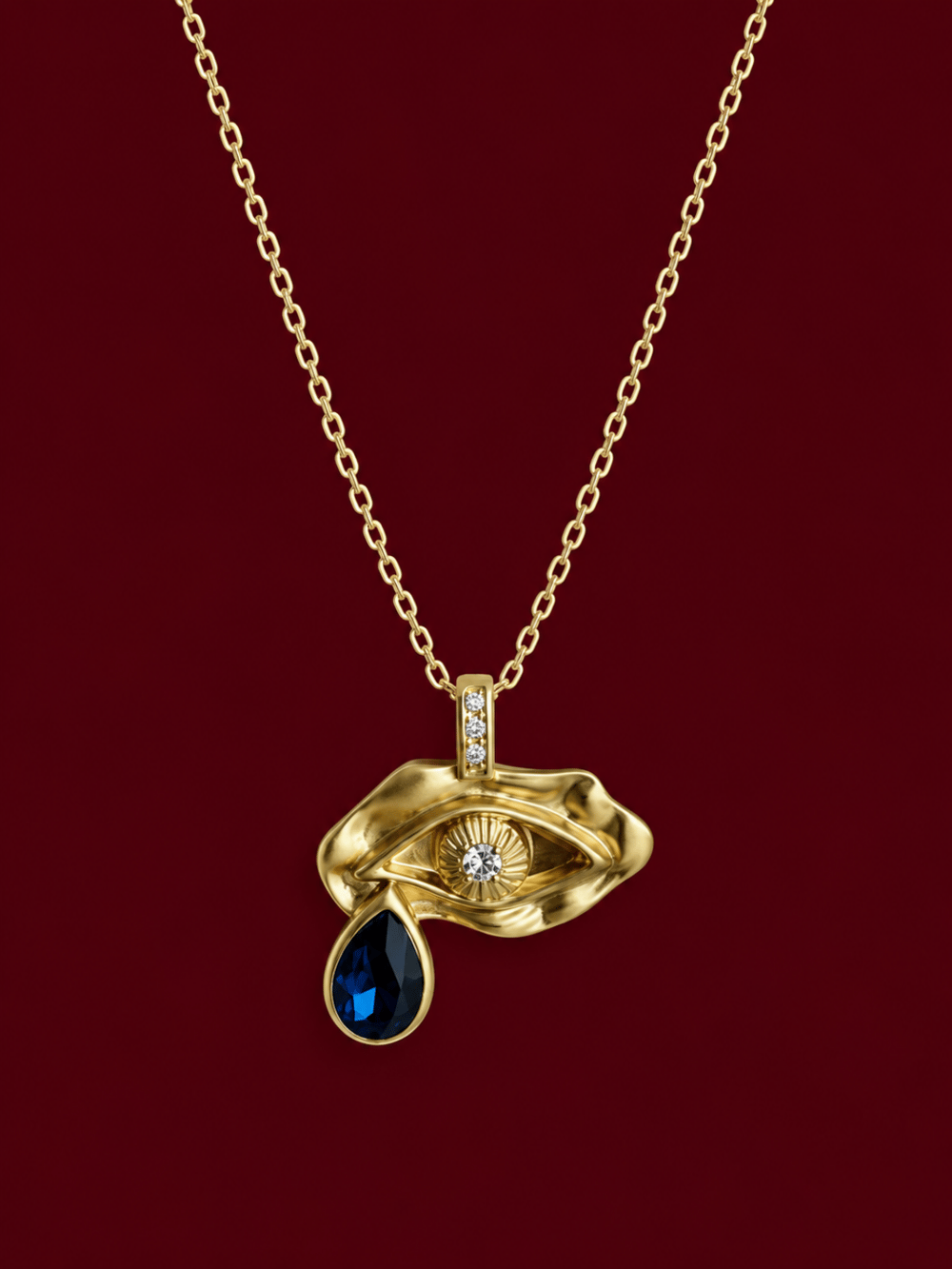 Midnight Muse Vintage Kolye (53 cm) (14 K Gold Kaplama)