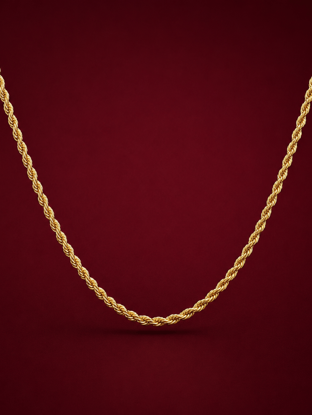 Oro Twist Burgu Zincir (60 cm)