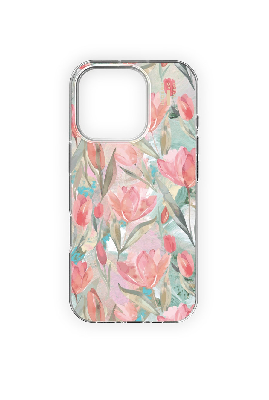 Clear Case MagSafe iPhone 16 Pro Tulip Bloom Telefon Kılıfı