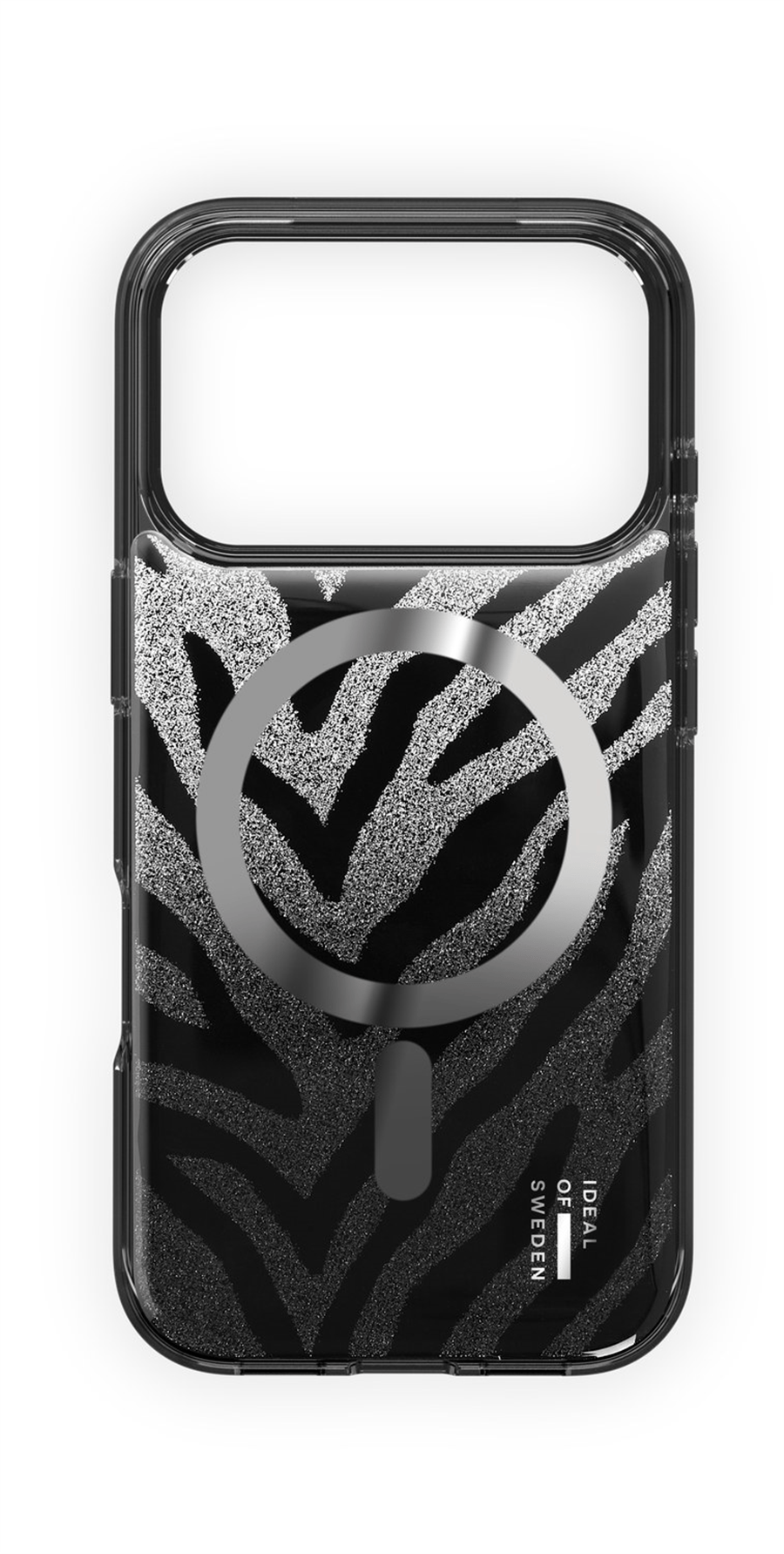 Ideal Of Sweden Clear Case MagSafe iPhone 17 Pro Zebra Mystique Telefon Kılıfı
