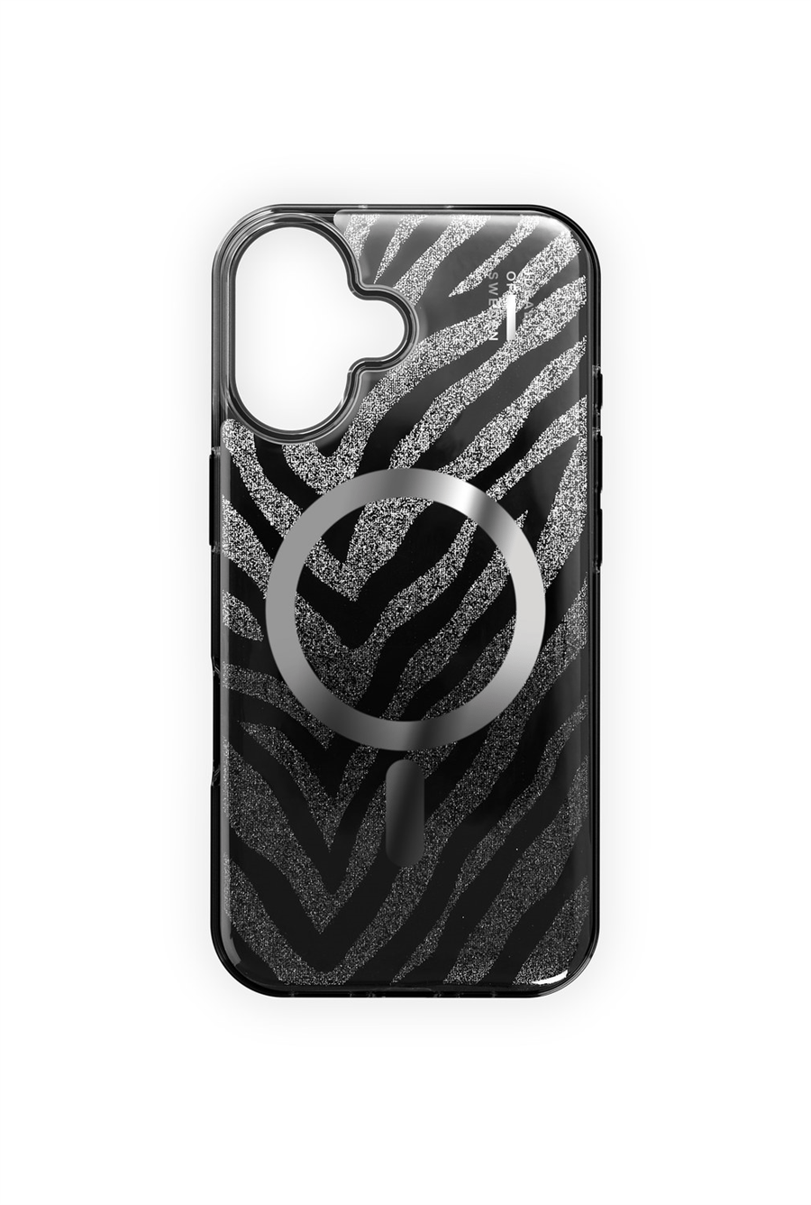 Ideal Of Sweden Clear Case MagSafe iPhone 17 Zebra Mystique Telefon Kılıfı
