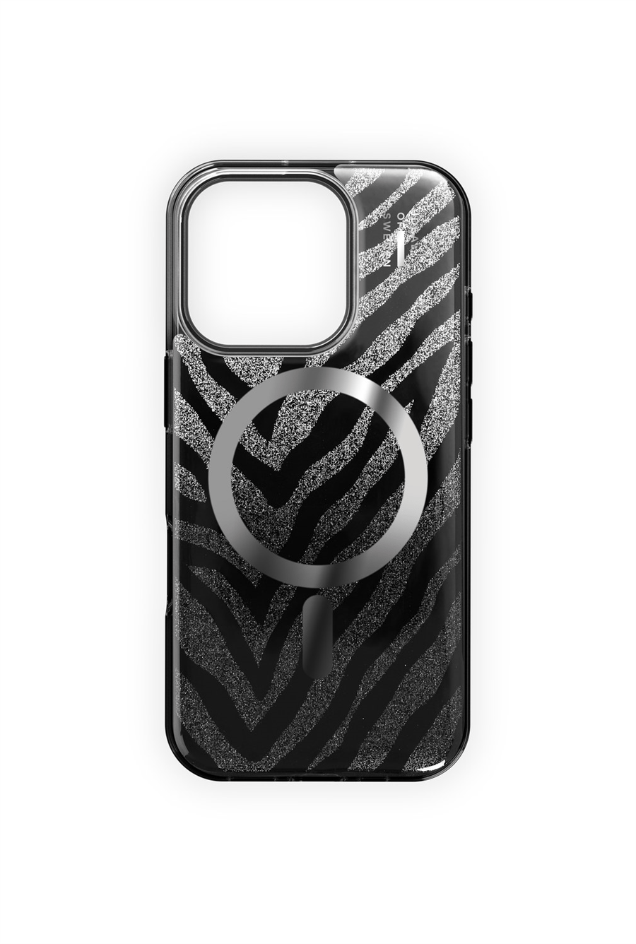 Ideal Of Sweden Clear Case MagSafe iPhone 16 Pro Zebra Mystique Telefon Kılıfı
