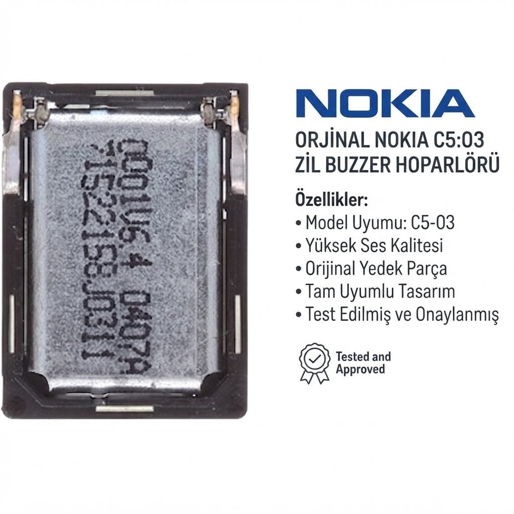Nokia C5:03 Zil Buzzer Hoparlör