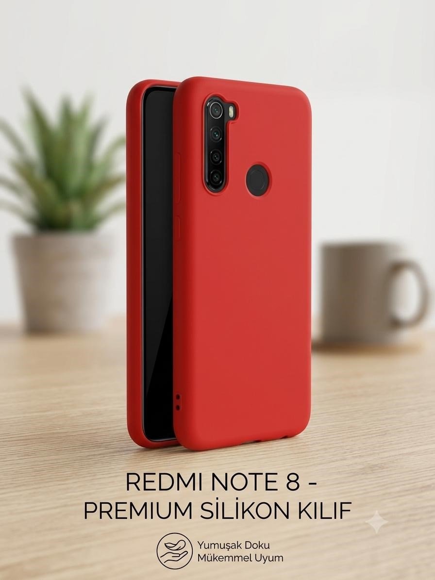REDMİ NOTE 8 KIRMIZI KILIF