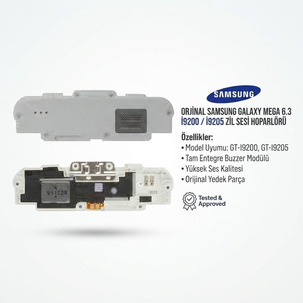 Samsung Galaxy Mega 6.3 İ9200 İ9205 İçin Buzzer Hoparlör