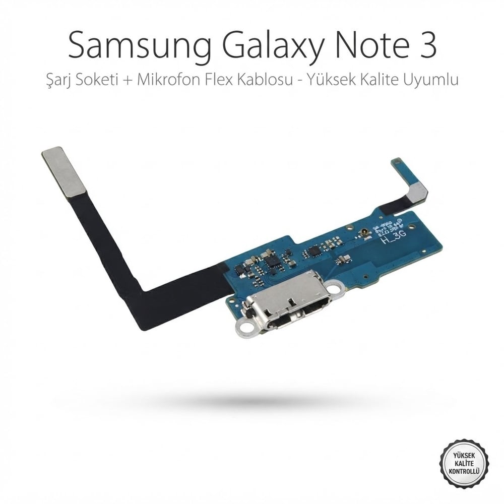 Samsung N9000 Galaxy Note 3 Şarj Soketi + Mikrofon Full