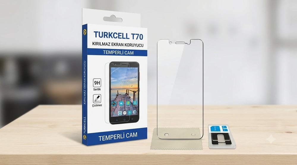 Turcell T70 Kırılmaz Ekran Bandı