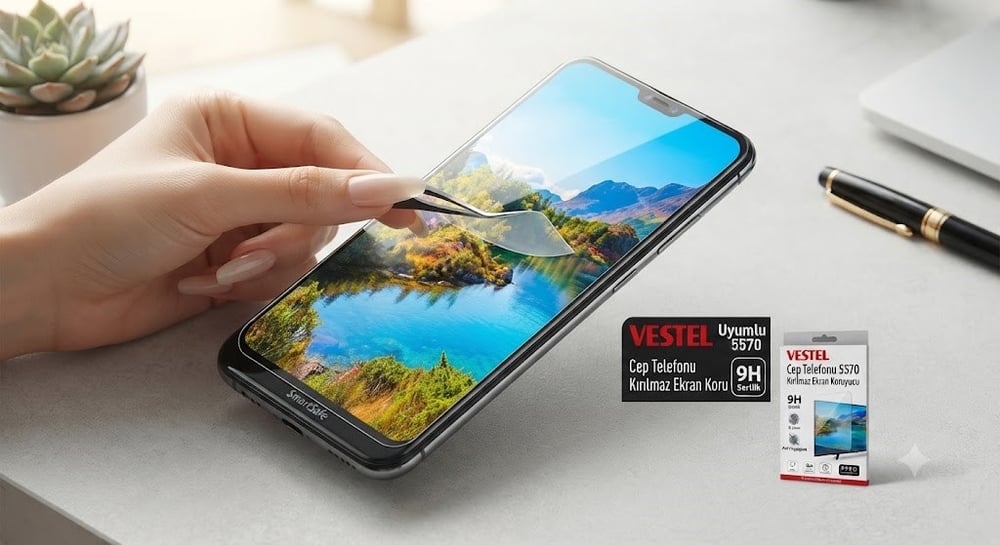 Vestel Uyumlu 5570 Kırılmaz Ekran Bandı