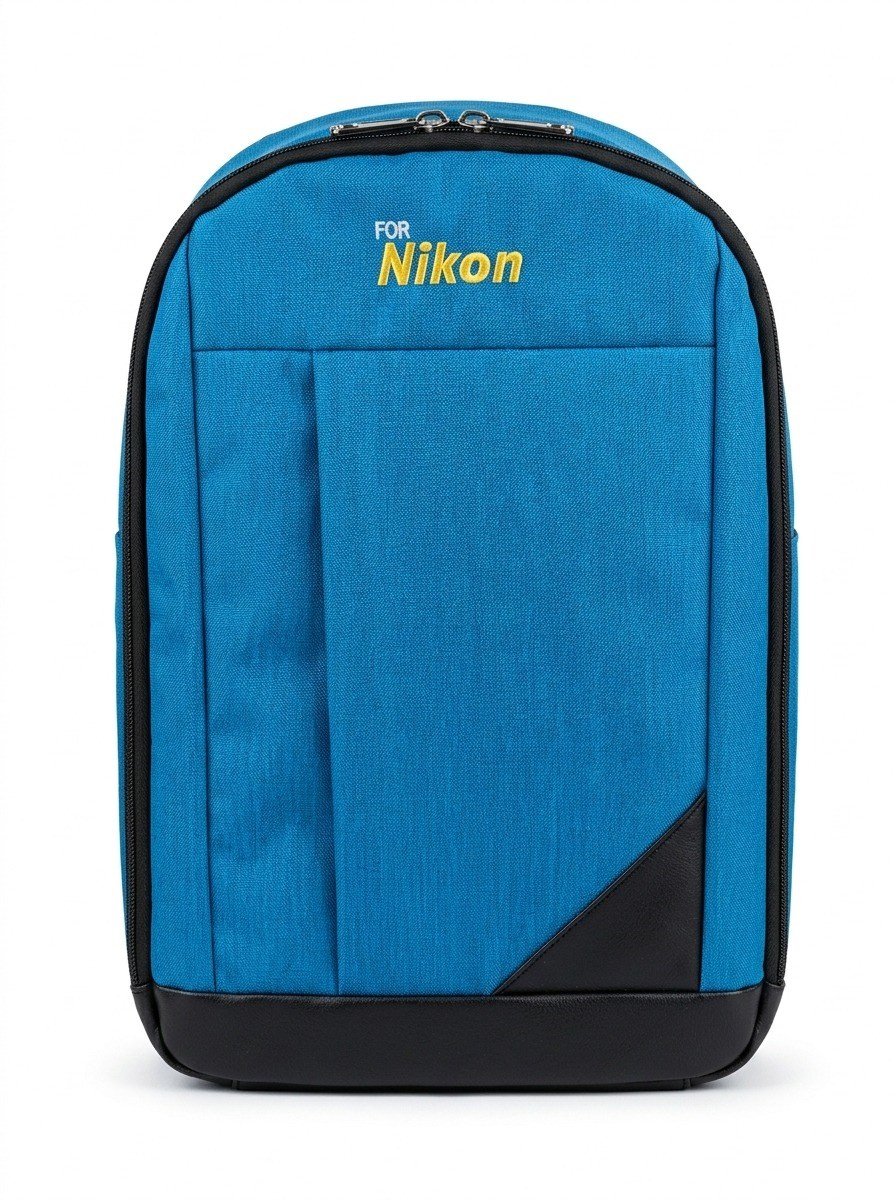 PDX Nikon Uyumlu Mavi Fotoğraf Makinesi Çantası