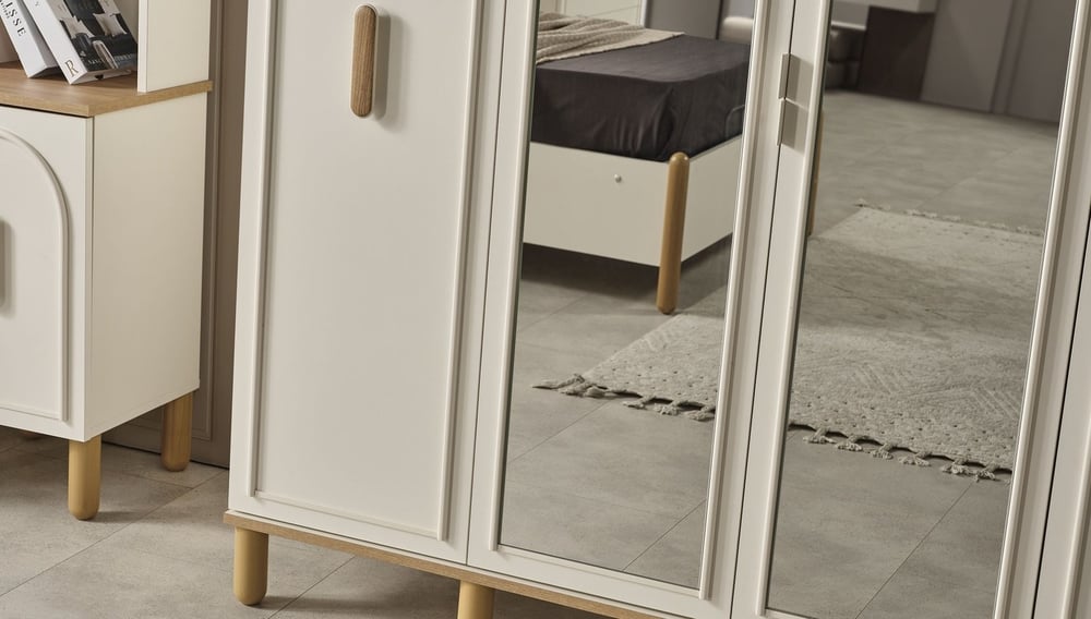 Bohem Star 4 Kapaklı Gardırop 168 cm