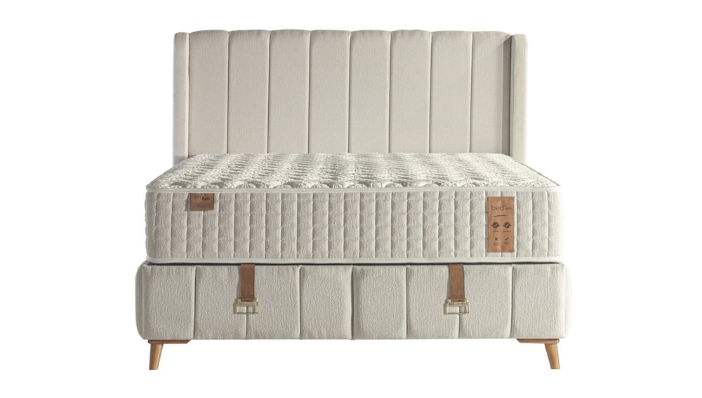 EN820 Yatak Başlığı 135 cm Kumaş Kaplama